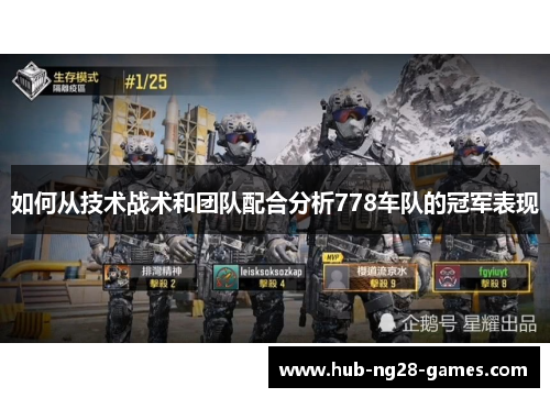 如何从技术战术和团队配合分析778车队的冠军表现