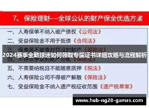 2024赛季全勤球迷如何领取专属证书详细攻略与流程解析