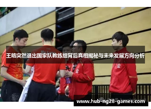 王皓突然退出国家队教练组背后真相揭秘与未来发展方向分析 王皓突然退出国家队教练组背后真相揭秘与未来发展方向分析